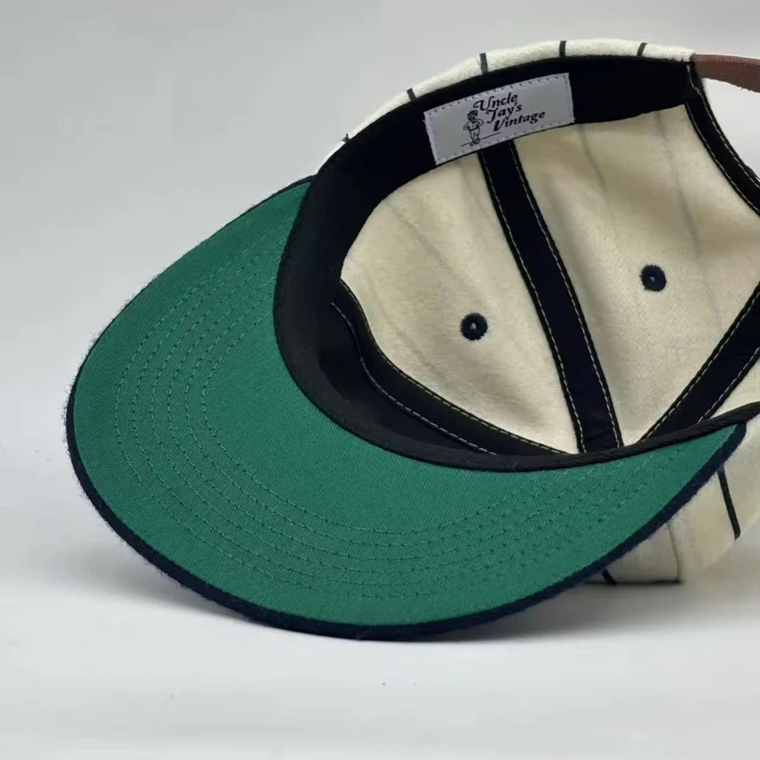 Uncle Jay's Vintage New York Yankees Pinstripe Cap - Navy - RAWDRIP