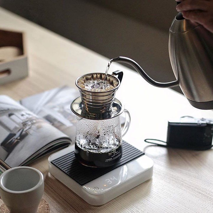 Acaia Pearl White Scale – Raw Plus Coffee