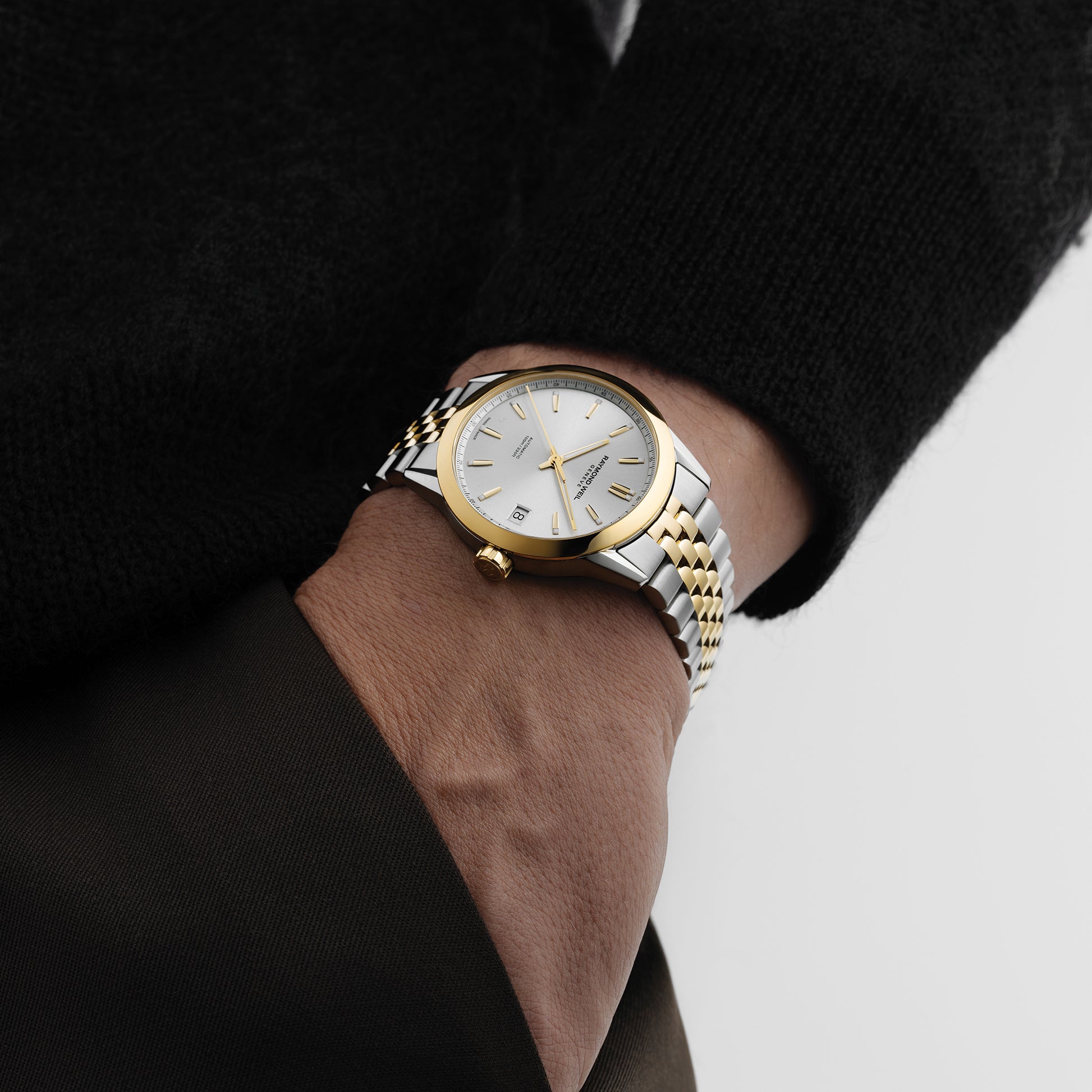 Freelancer - Men's Classic Two-tone Automatic Date Watch | RAYMOND