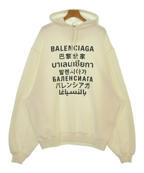 BALENCIAGA（バレンシアガ）パーカー 白 サイズ:XS メンズ