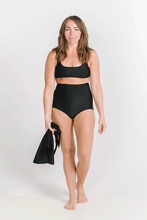 the HANNAH RASH onyx - Swimwear – Raising Wild