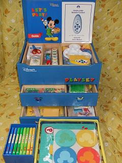 DWEディズニー英語システムワールドファミリー レッツプレイセット let