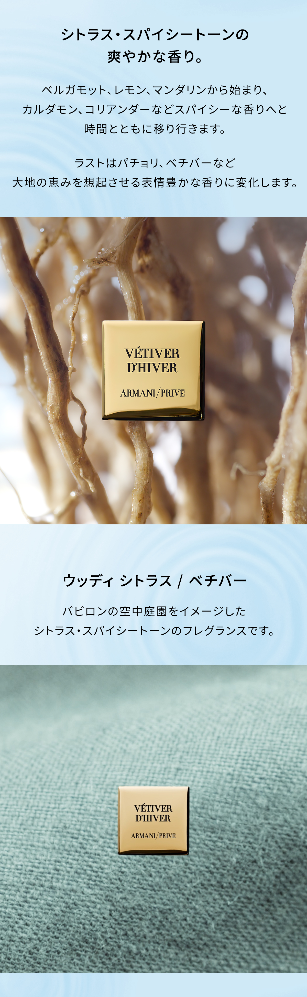 楽天市場】【公式】アルマーニ プリヴェ ベチバー | 香水 フレグランス