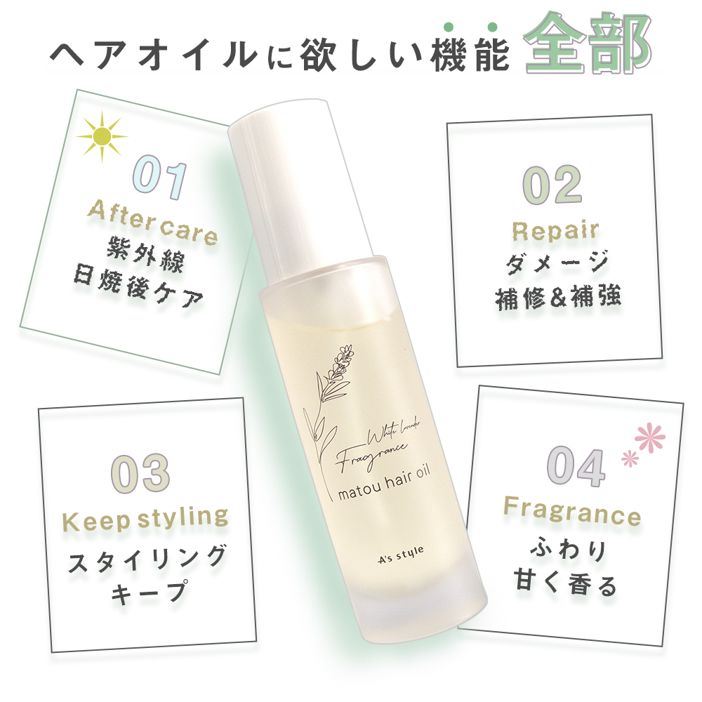 楽天市場】ヘアミルク ヘアオイル セット matou マトウ ケラチン