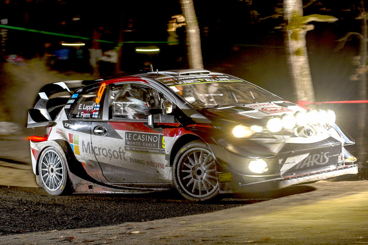 WRCモンテカルロ初日、3台のトヨタ・ヤリスWRCは4-6位発進 - RALLYPLUS