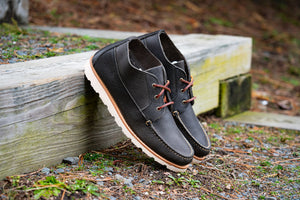Acadia Chukka- Charcoal Grizzly | Rancourt & Co. | Men's Boots and