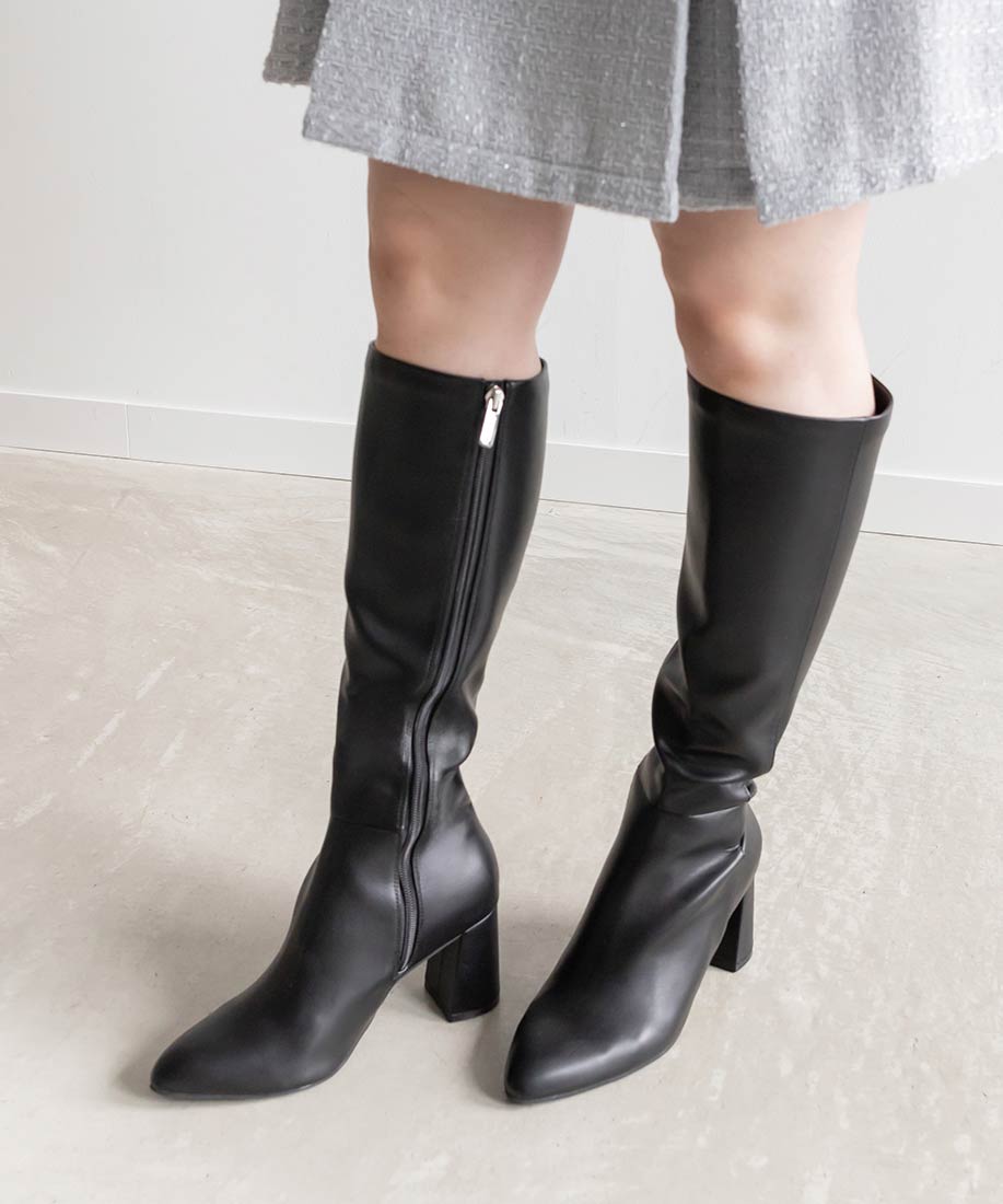 00s vkei アーカイブブラックレザー バックルブーツopium風グランジ