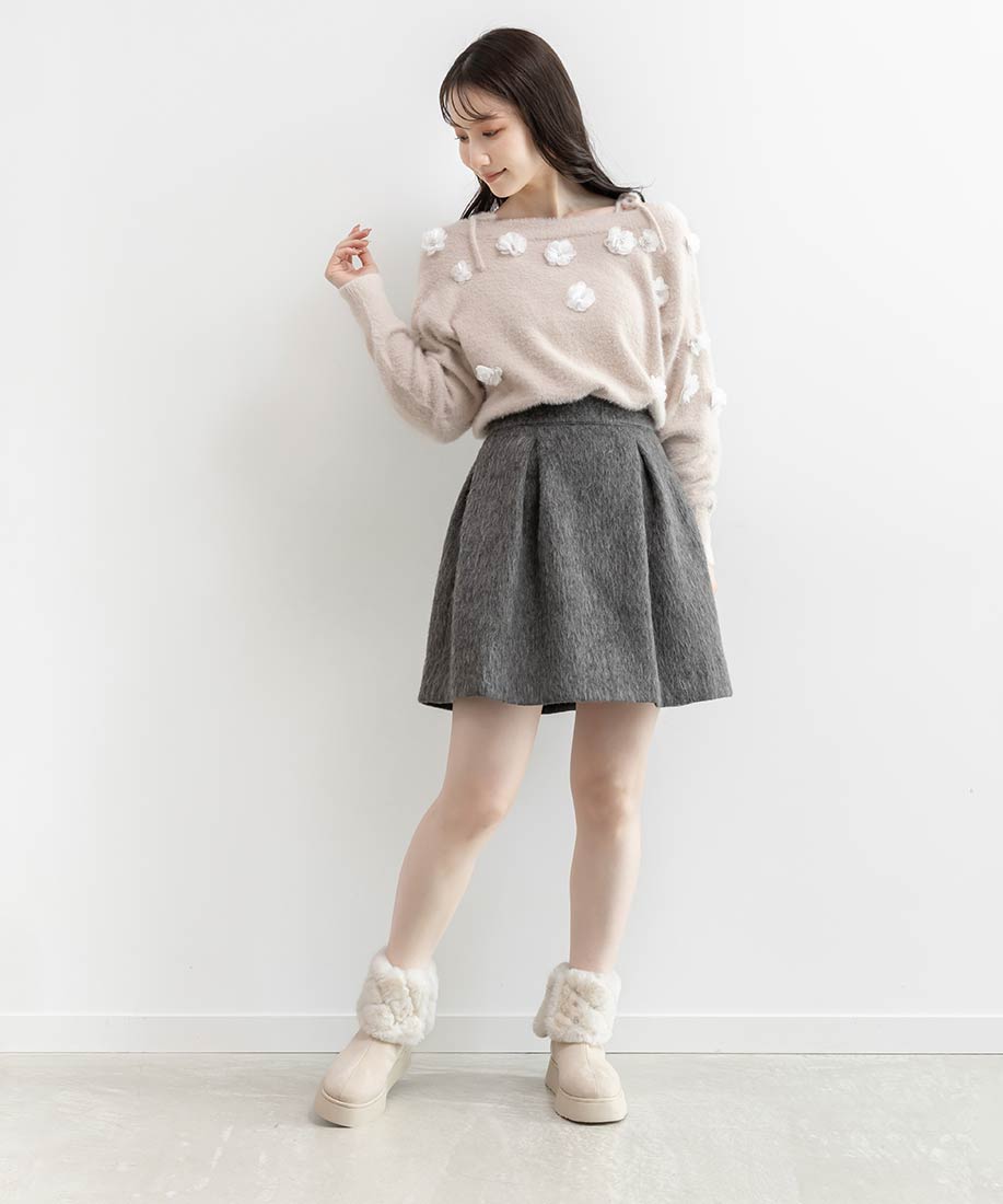 SALE】タックフレアミニスカートRANDA公式サイト