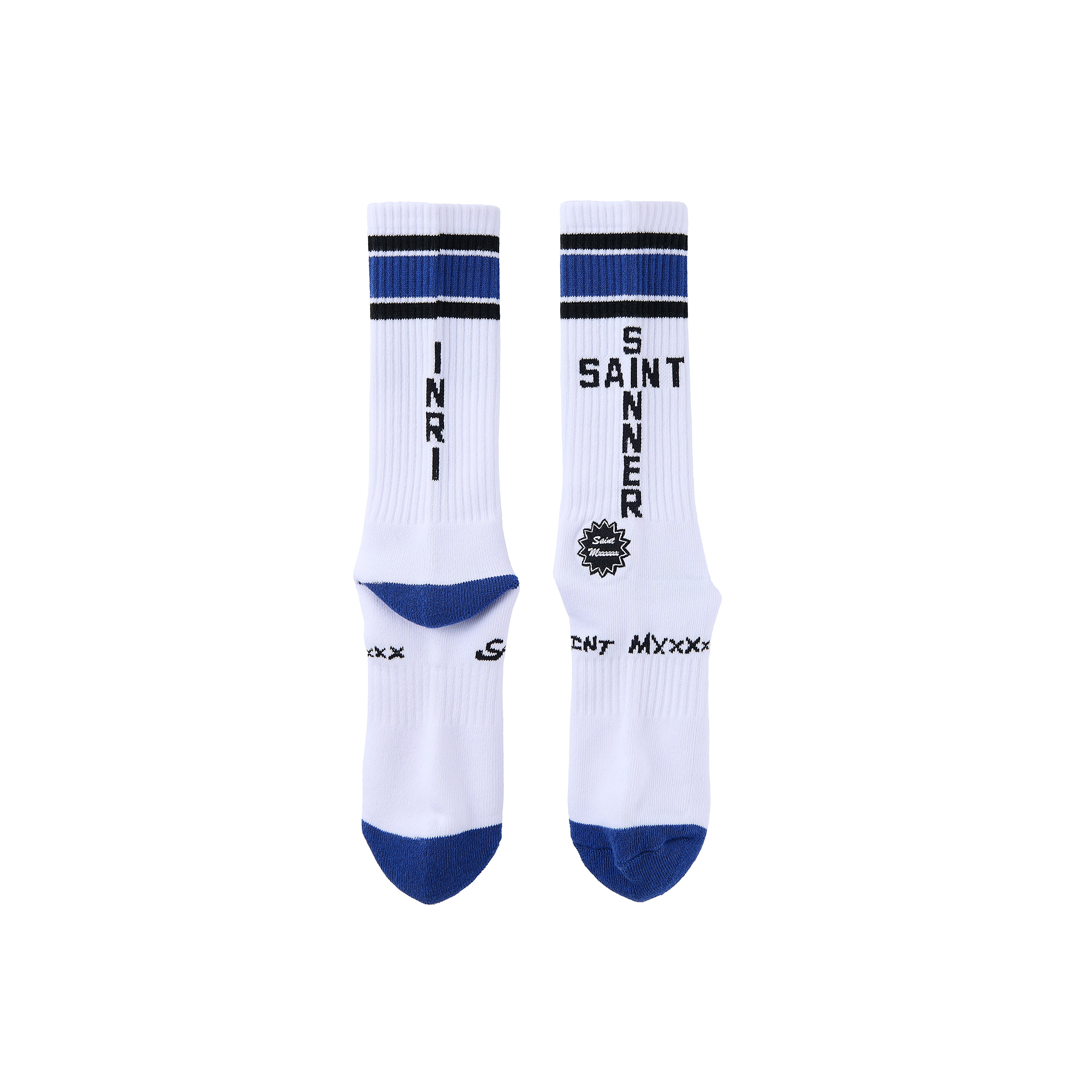 SAINT Mxxxxxx]SOCKS/SAINT SINNER/BLUE(SM-HR8-0000-108) – R&Co.