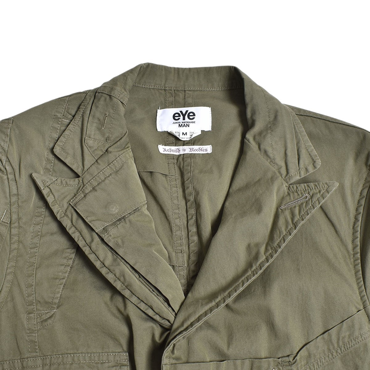 eye JUNYA WATANABE MAN]Needles Wネーム綿ナイロンオックス JACKET