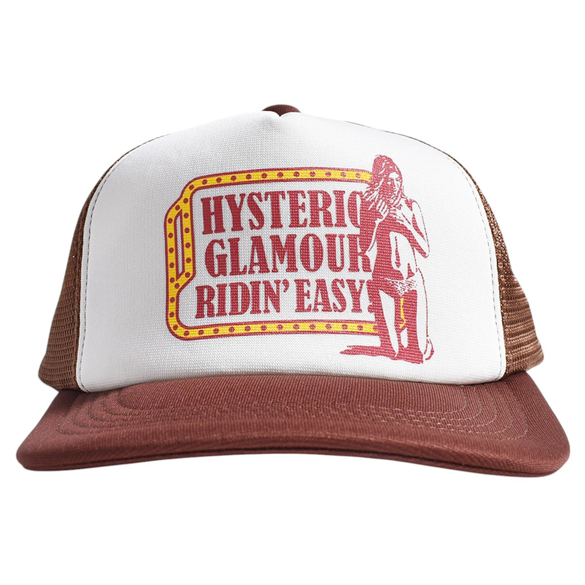 HYSTERIC GLAMOUR]RIDIN' EASY メッシュキャップ/BROWN(02251QH04) – R&Co.