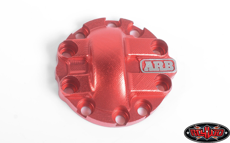 RC4WD ARB Diff Cover for 1/18 Yota II Axle (Red)-Z-S1822