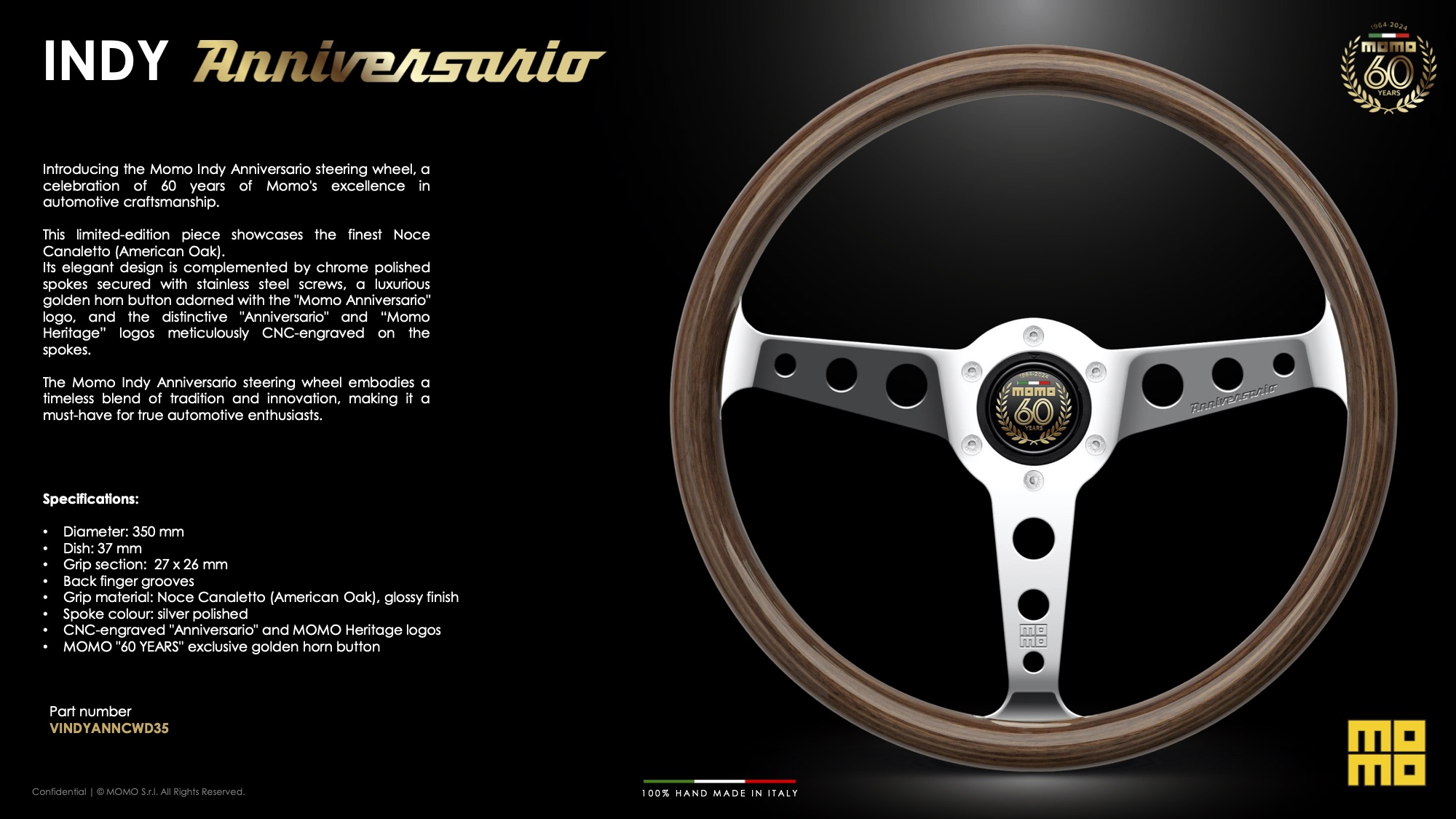 Experience Luxury with MOMO Indy ANNIVERSARIO