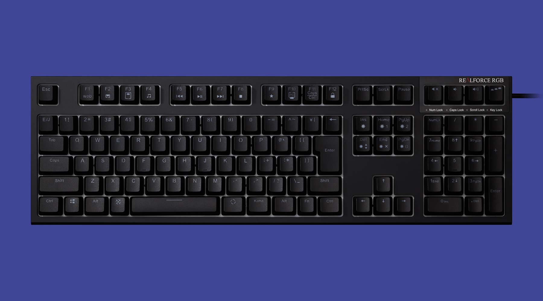 製品 : REALFORCE RGB（日本語配列モデル） | REALFORCE | 日本製