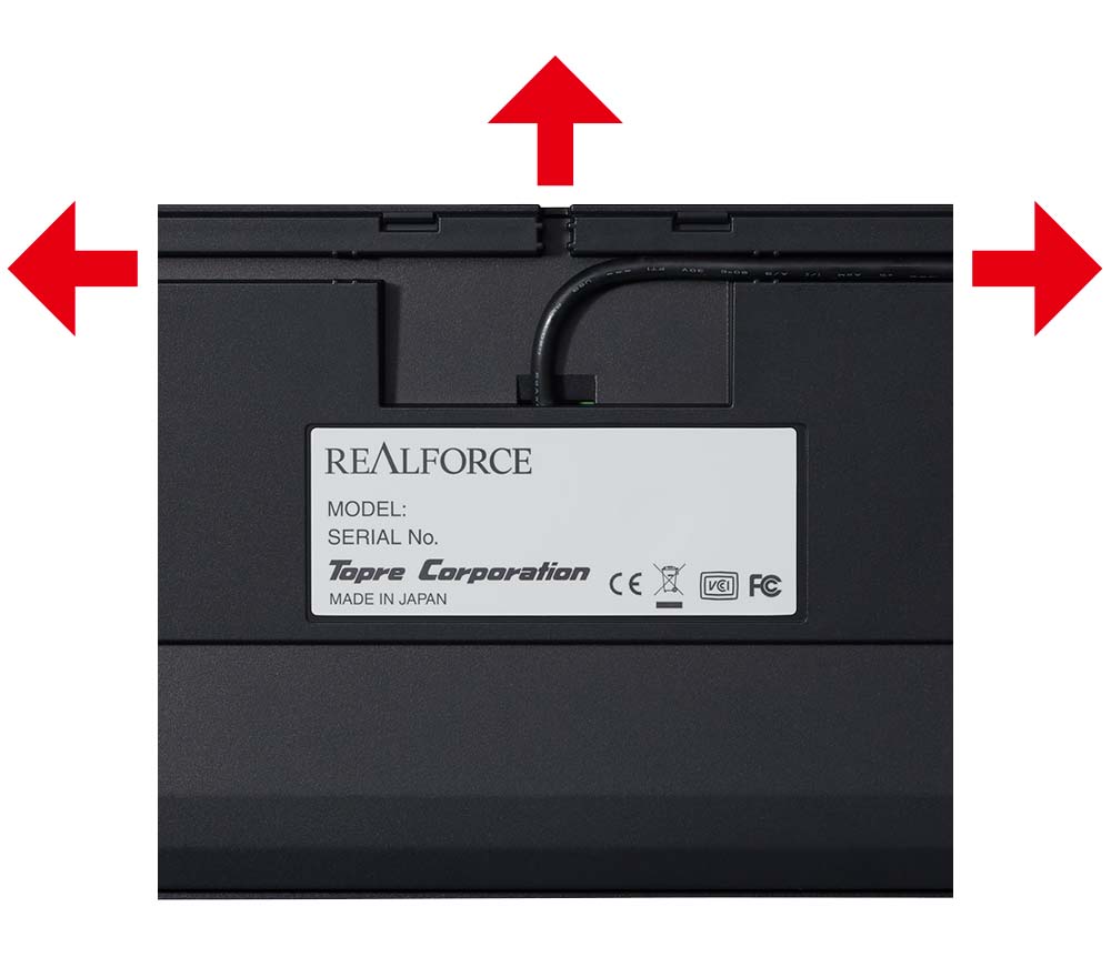 製品 : REALFORCE TKL S / R2TLS-US3-BK | REALFORCE | 日本製