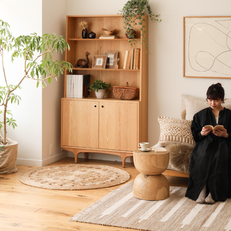 ジュートラグマット サークル ｜家具・インテリア通販 Re:CENO(リセノ)