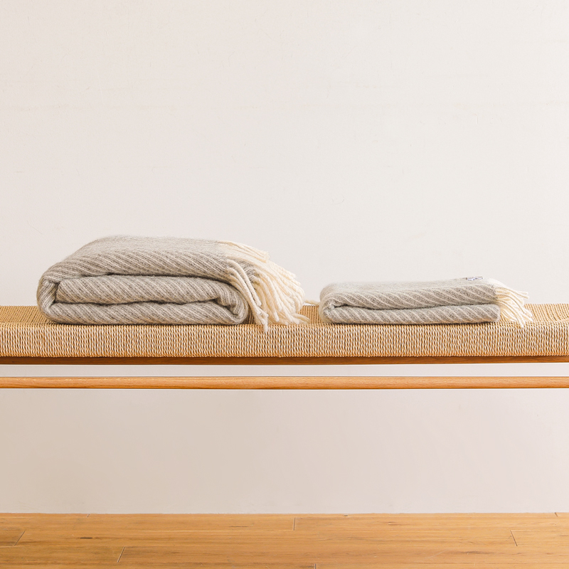 ウールブランケット Silkeborg ダナーヤ ストライプ ｜家具