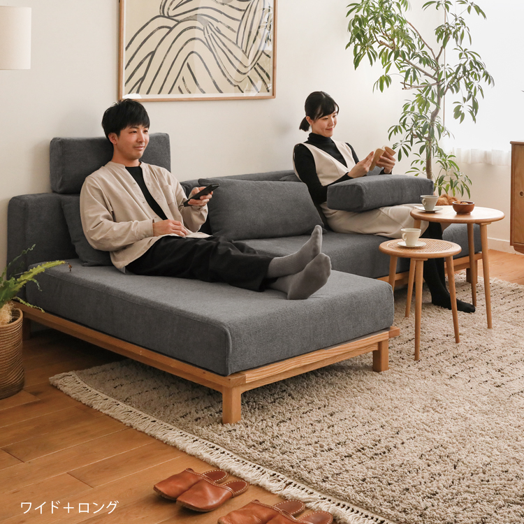 coco】RE:CENO リセノ HENRY 1人掛けソファ グレー RE:CENO リセノ