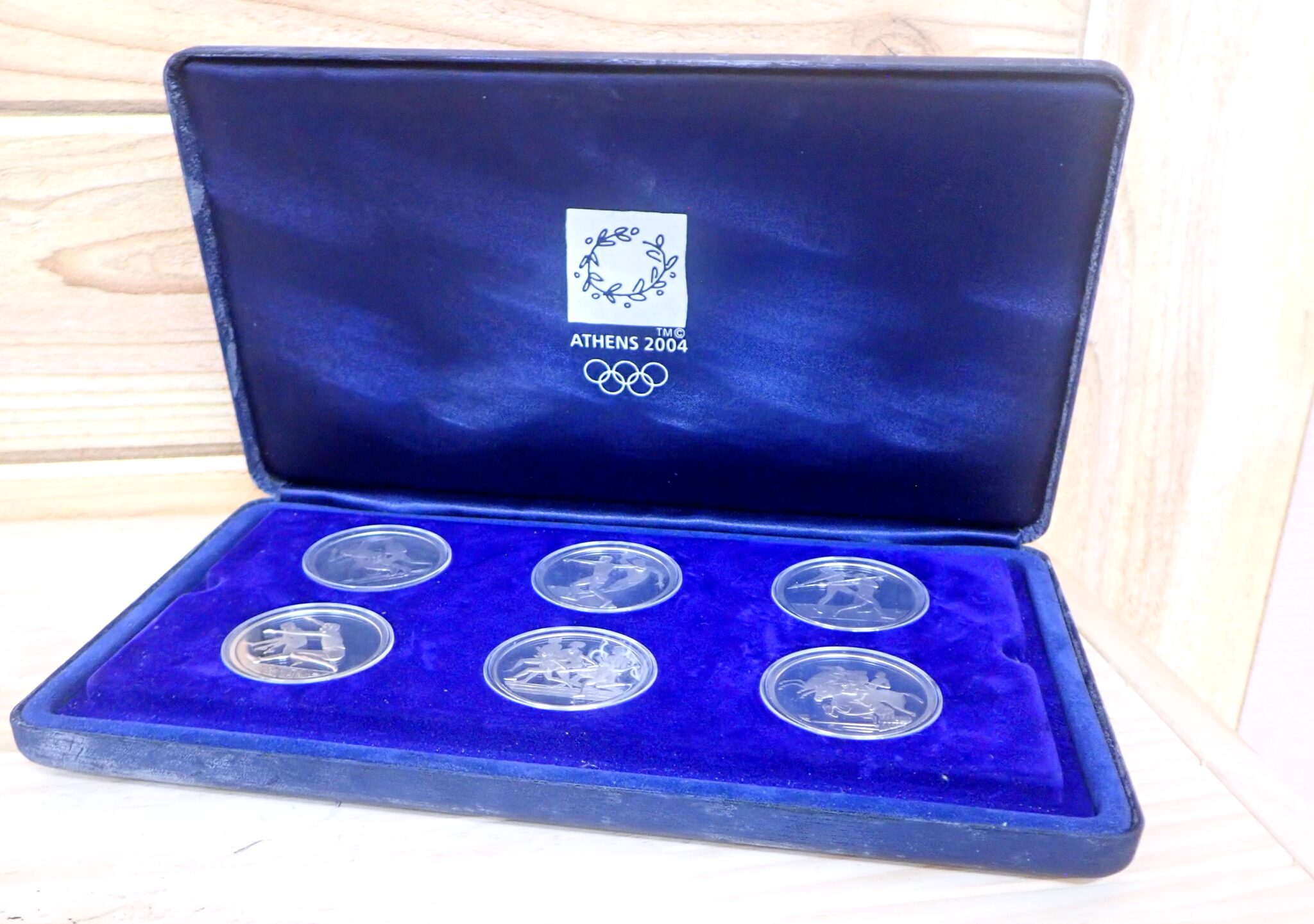 高く売る方法】アテネオリンピック銀貨6枚セットSV925の買取価格
