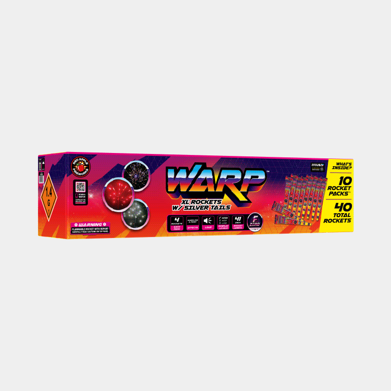 Buy Warp™ XL® Rocket Fireworks Online