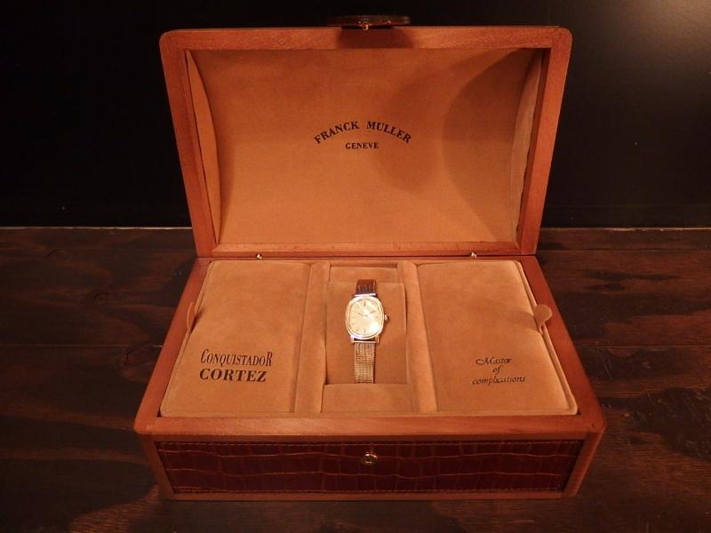 ビンテージフランクミュラー時計ケース、ヴィンテージFRANCK MULLER