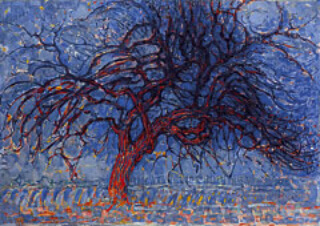 赤い木～モンドリアン