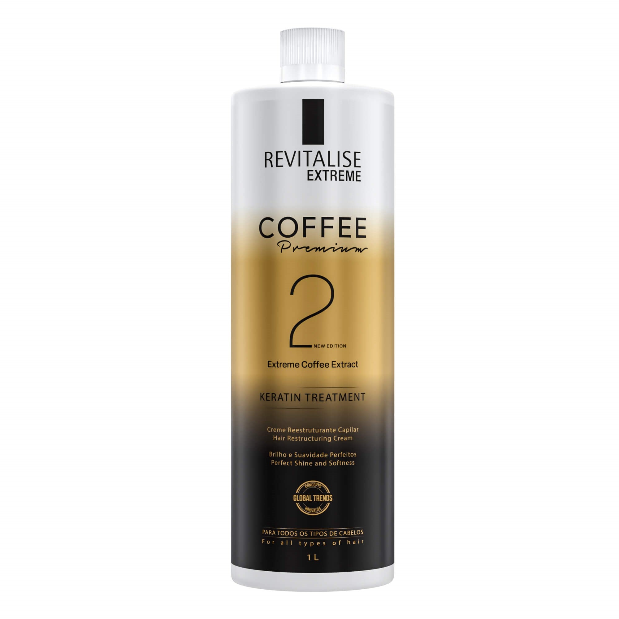 REVITALISE BRAZILIAN KERATIN COFFEE Step 2 – Renew Hair