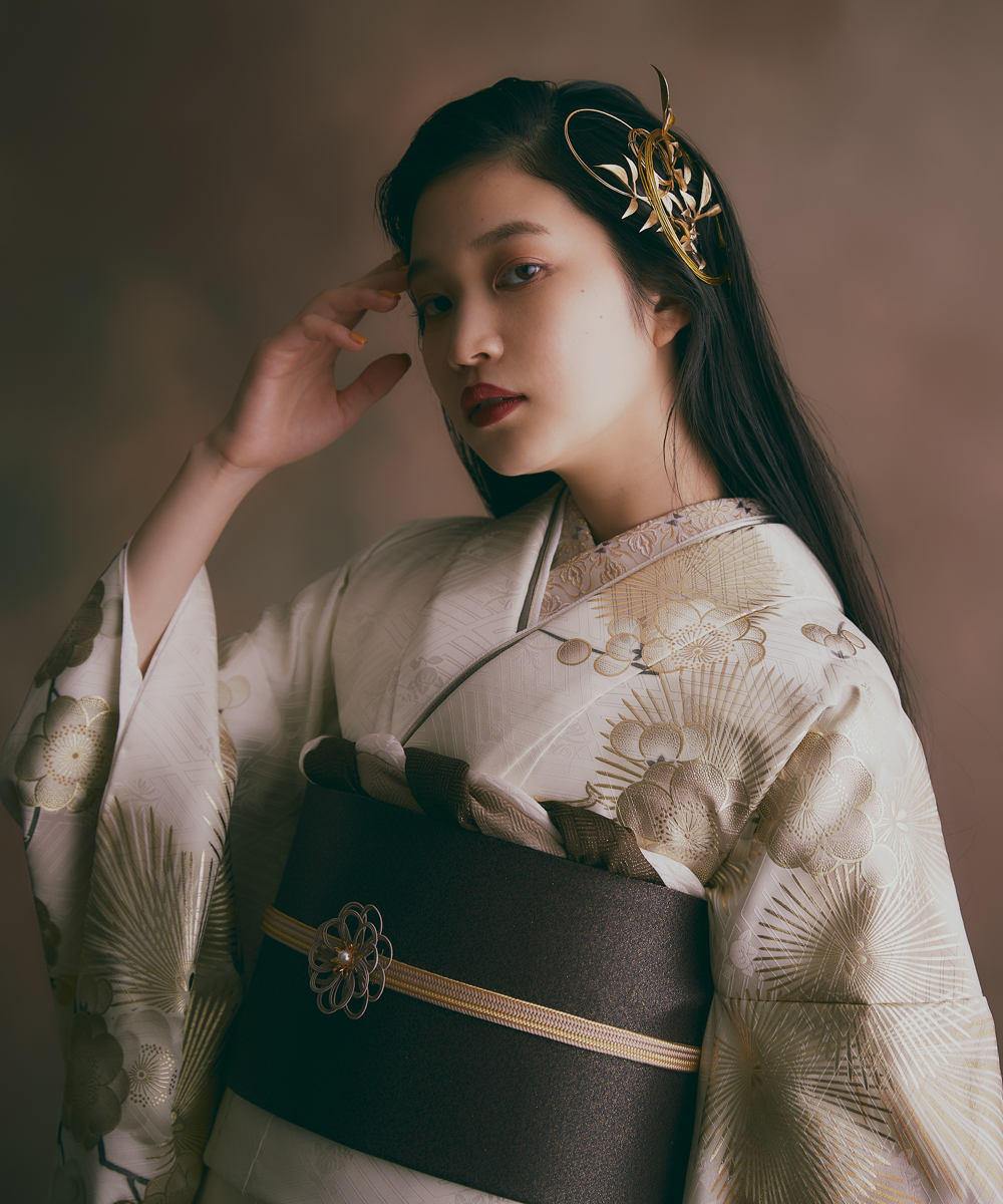 成人式/参列/振袖】美しき舞鶴☆鶴／白金 OLD＆NEW Ⅳ / 成人式や結婚