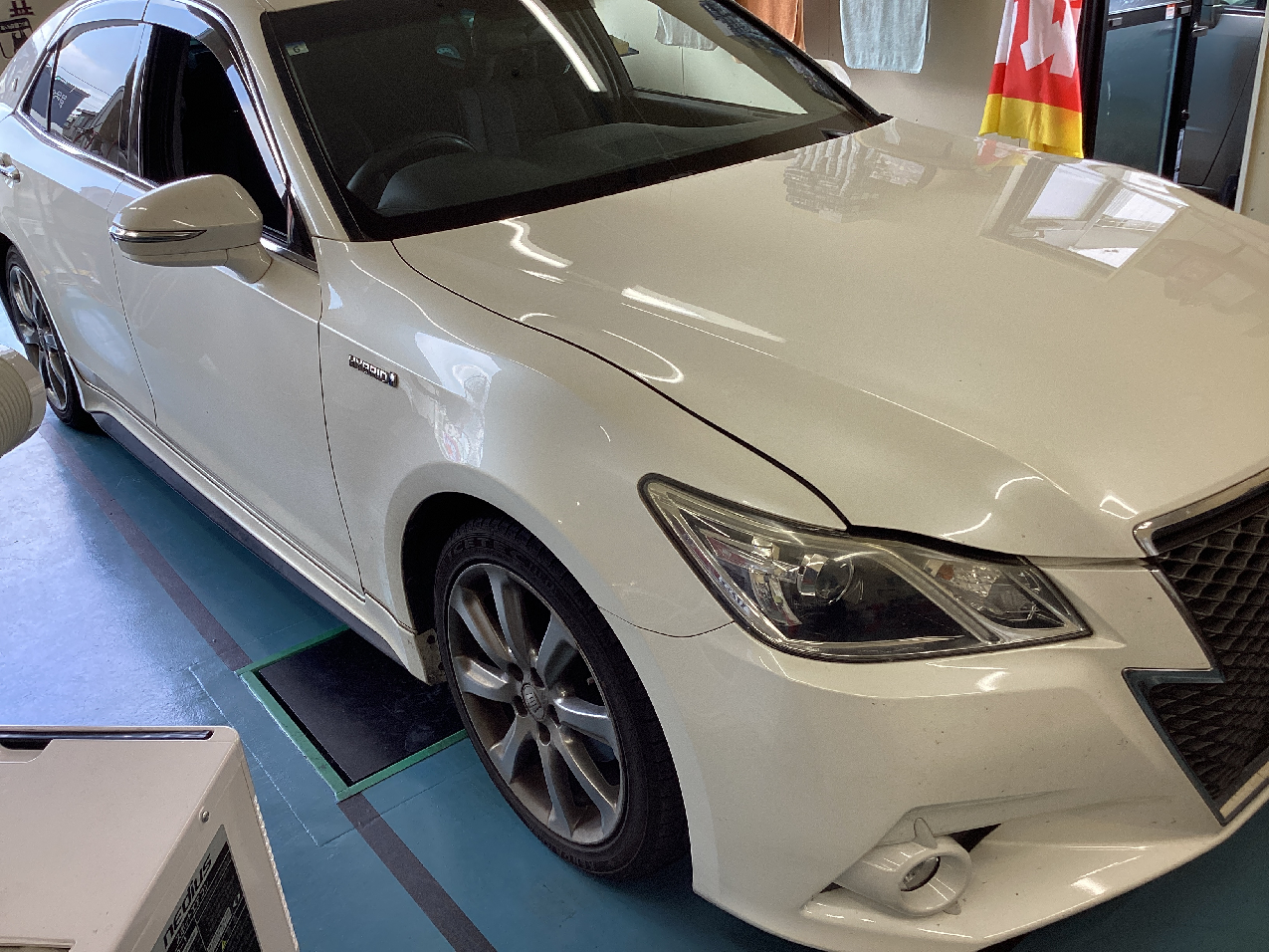 施工事例 : トヨタ クラウンHV 210系クラウンアスリート ハイブリッド