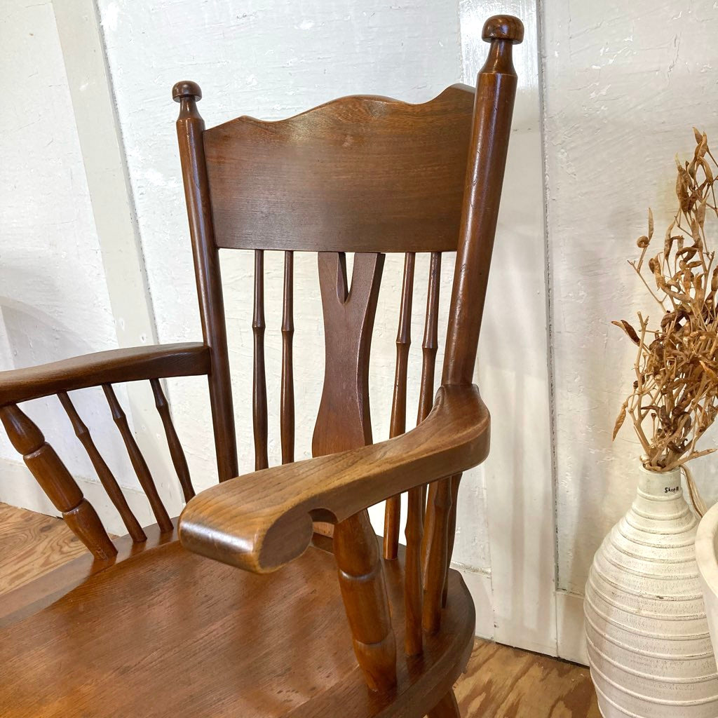 MEEUWIS社 オーク材 アームチェア ダイニングチェア 中古 アンティーク