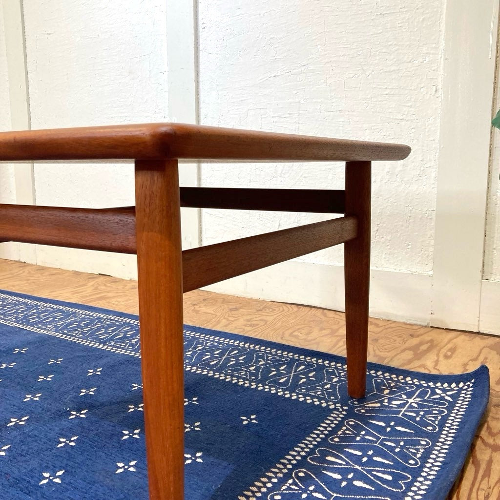 チーク材 スクエア ローテーブル コーヒーテーブル デンマーク製 北欧