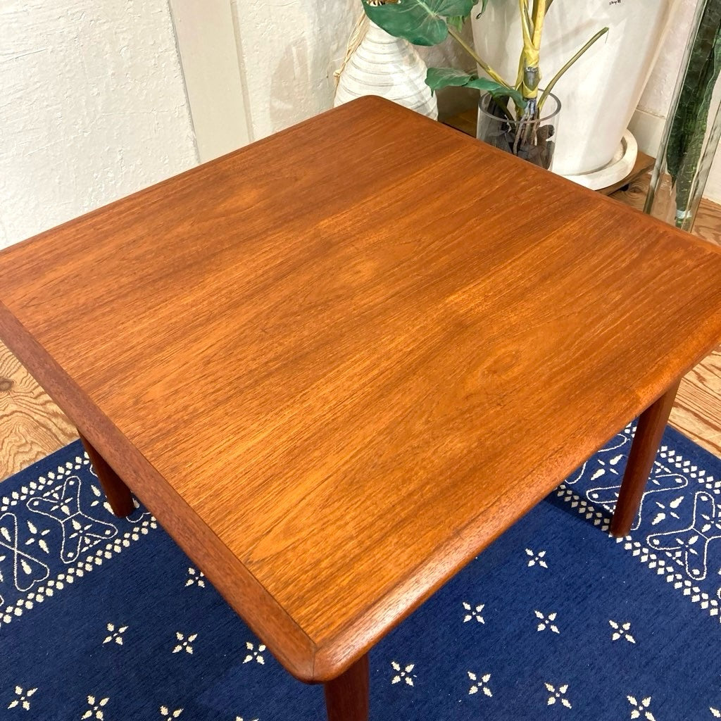 チーク材 スクエア ローテーブル コーヒーテーブル デンマーク製 北欧