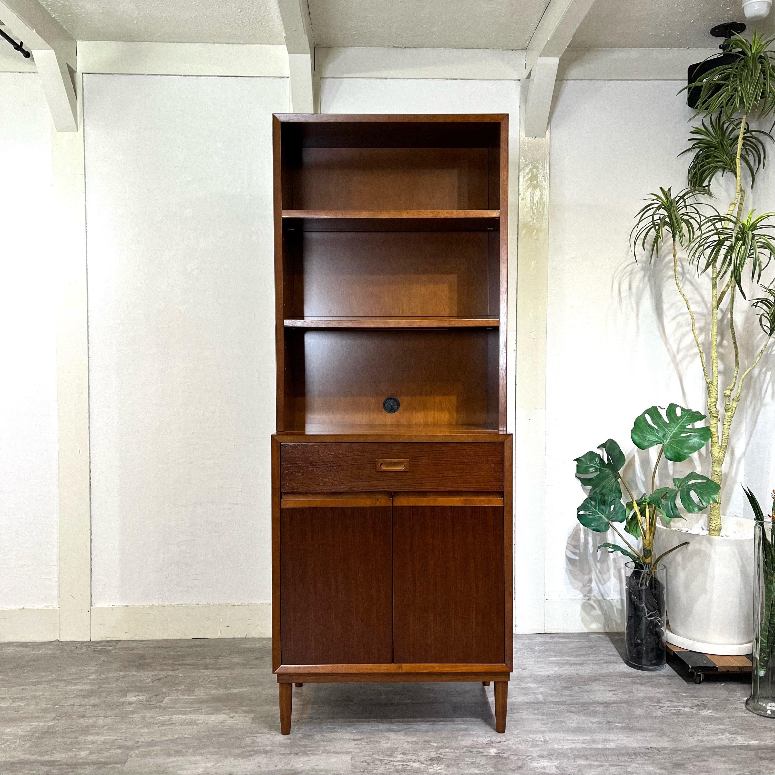 カリモク60 オープントップキャビネット 収納棚 ハイボード 中古 本棚