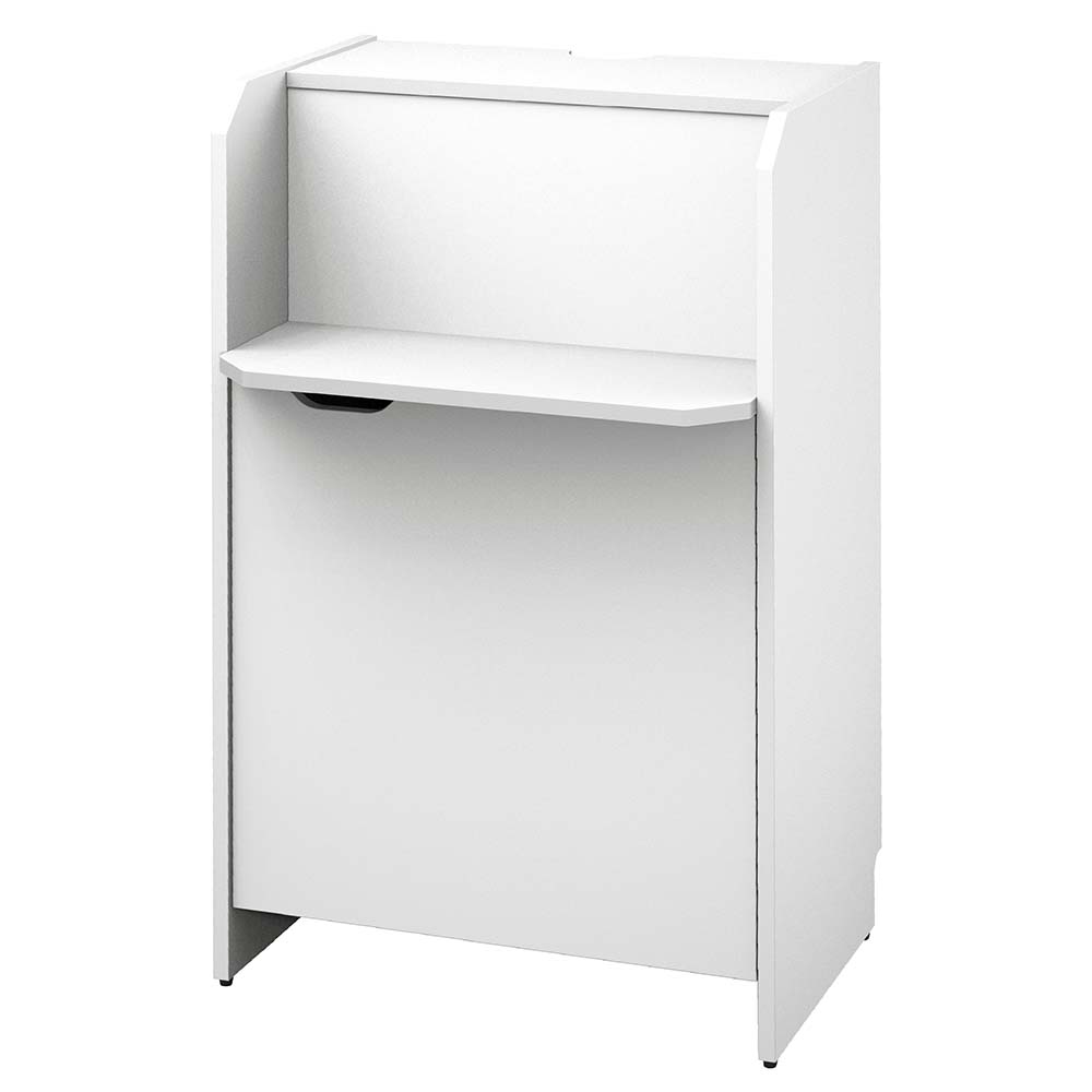 無人受付カウンター ホワイト RFRCB-6047WH | オフィスプランニング