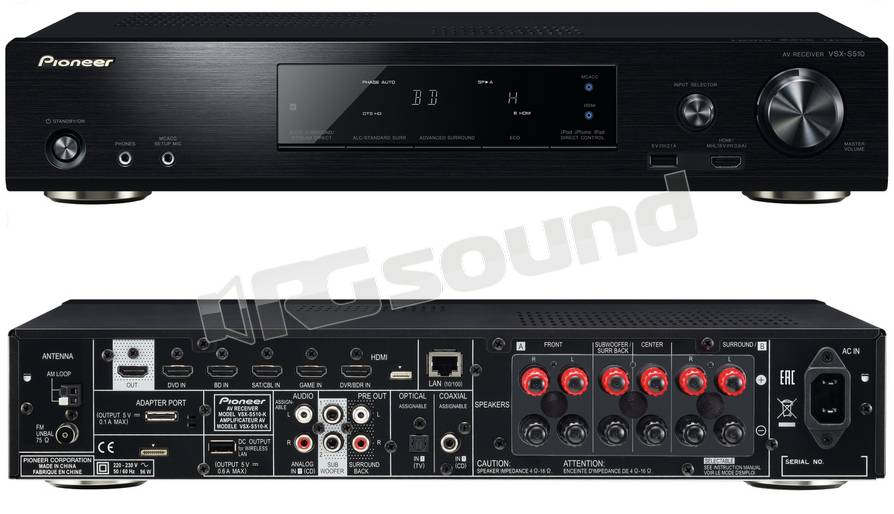Pioneer VSX-S510-K | Diffusori Home e Home Theatre - Sintoamplificato