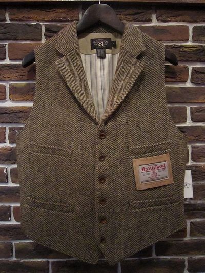 RRL等の通販サイト【RHYTHM】RRL(ダブルアールエル) HARRIS TWEED VEST