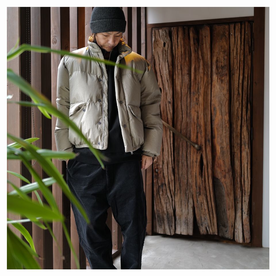 OUR LEGACY - 【Last1 Size48】 INHALE PUFFA Doubleganger Beige Mel