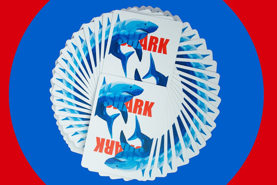 SHARK Playing Cards – Riffle Shuffle Playing Card Co