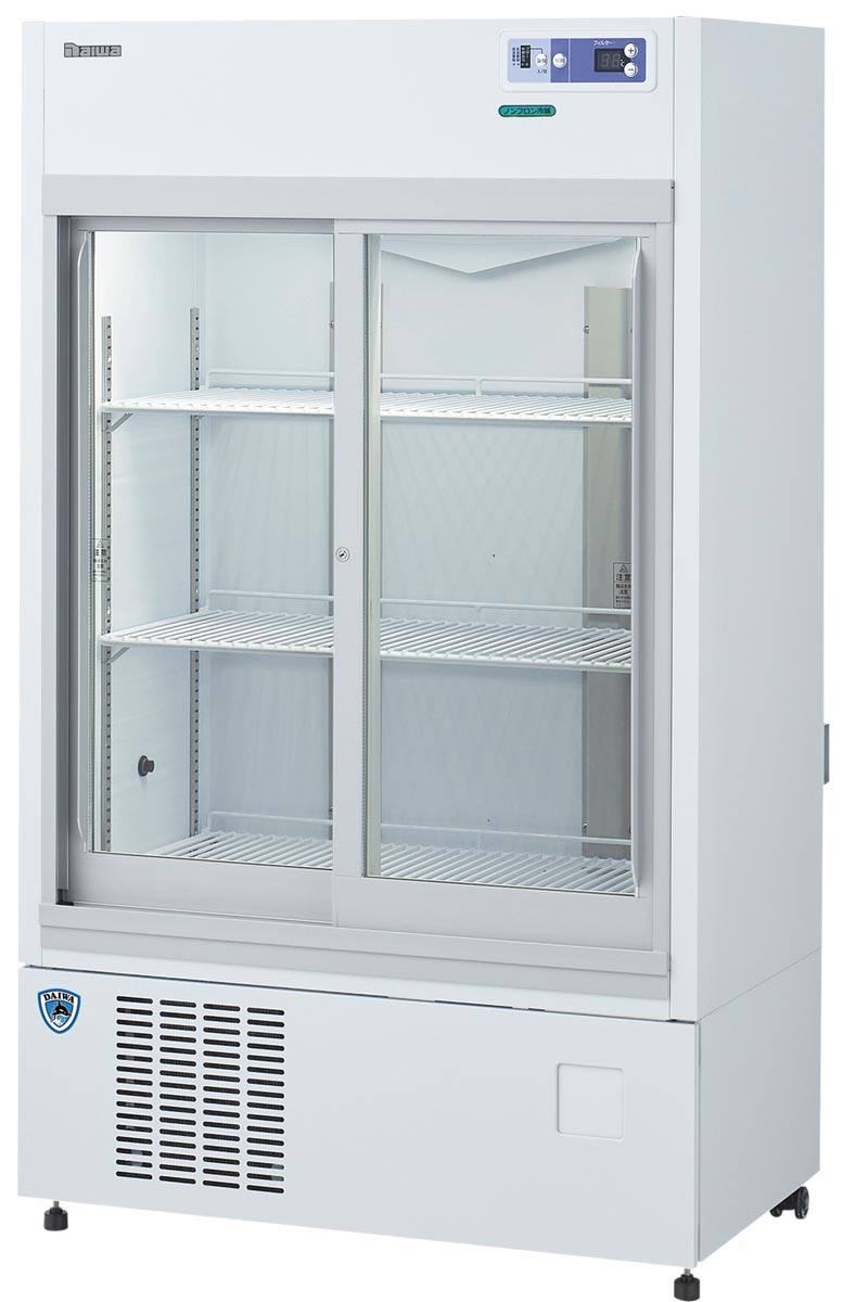 ノンフロン薬用冷蔵ショーケース DC－ME31C【大和冷機】【りか