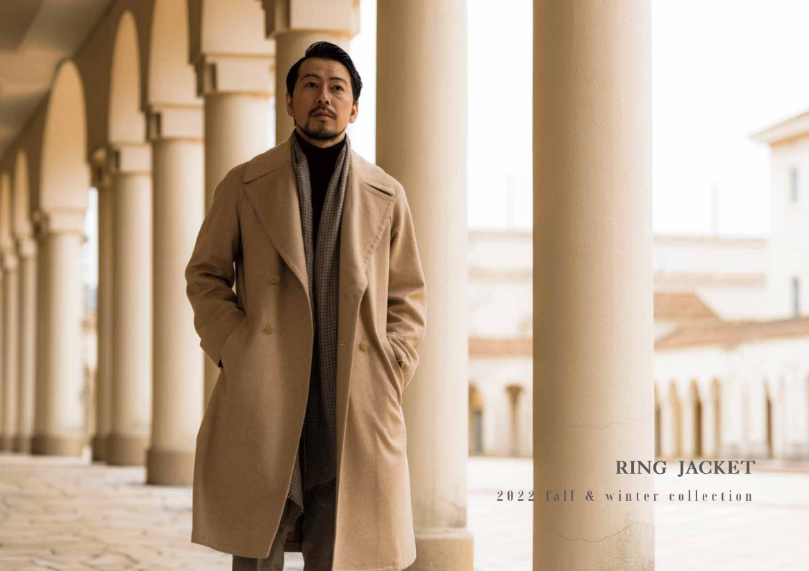 LIGHT GREY DRIVING COAT | RING JACKET（リングヂャケット