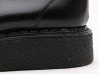 ジョージコックス14477ブラックレザー×ブラックスエード モノトーン