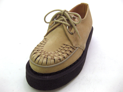 ジョージコックス3588ベージュスエード ベージュインターレース／ROCK