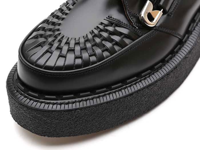 ジョージコックスSAFETYPIN SKIPTON 15426 ブラッレザー ブラック