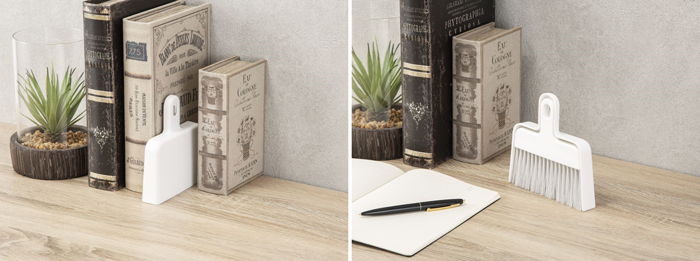 ニトリ／すっきり収納「自立式のほうき・チリトリセット」発売 | 流通