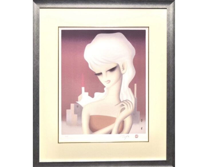 価格：16000円古塔つみ 「赤盤」 特装版 青（限定カラー）、シルク