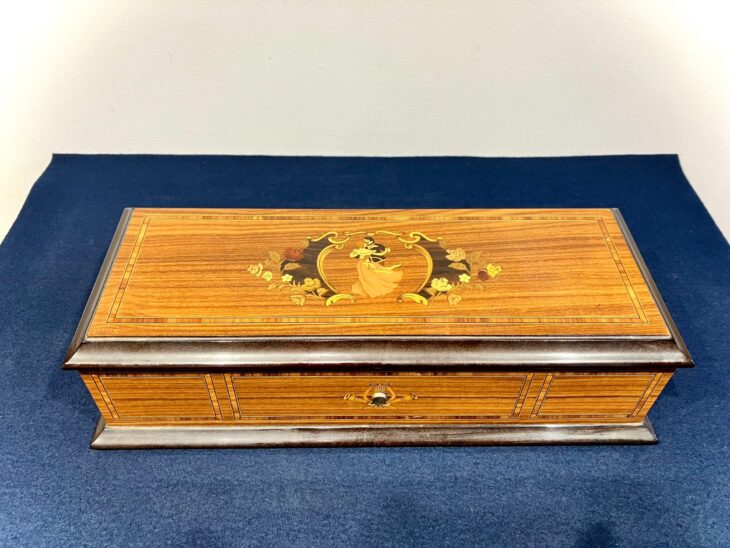 リュージュ オルゴール 50弁 ヨハンシュトラウス ｜骨董品買取 緑和堂