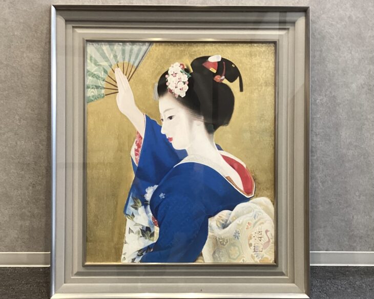 中尾淳 作 『舞妓』 ｜骨董品買取 緑和堂