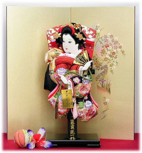 吉祥 10号[F10-15]/羽子板/東昭齊秀月モリヤ人形店 埼玉県川越市