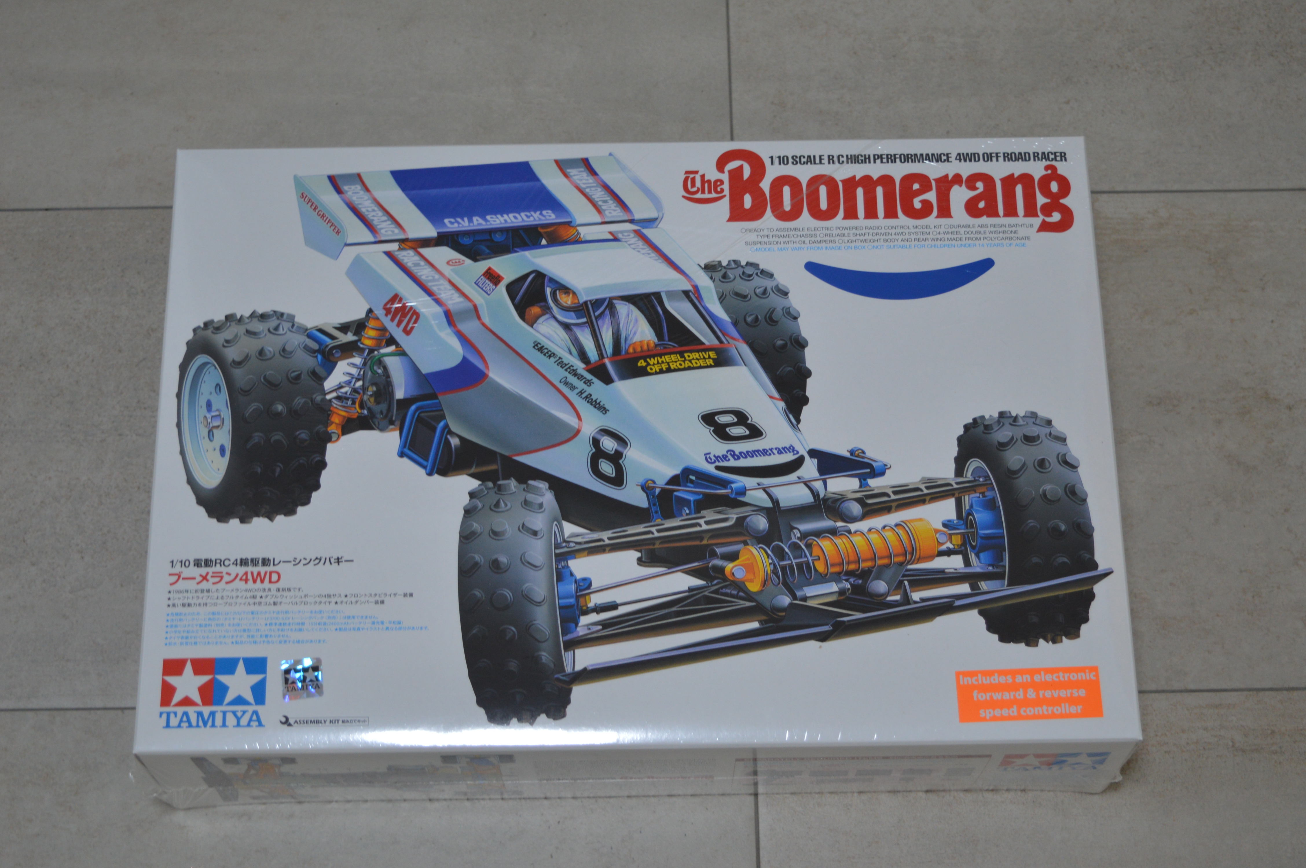 WMS RC SHOP - Tamiya The Boomerang #58418
