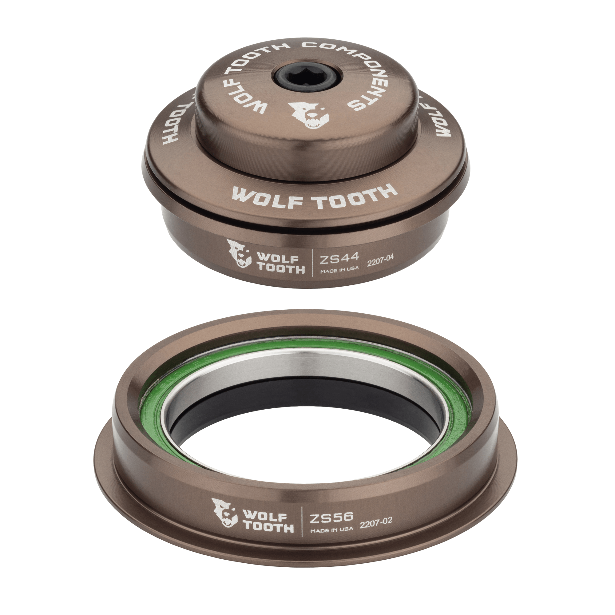 Wolf Tooth Premium Headsets – Espresso – Wolf Tooth Components